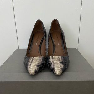 Snake Skin Pumps